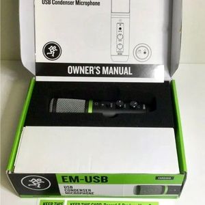 New Mackie Element EM-USB Condenser Microphone